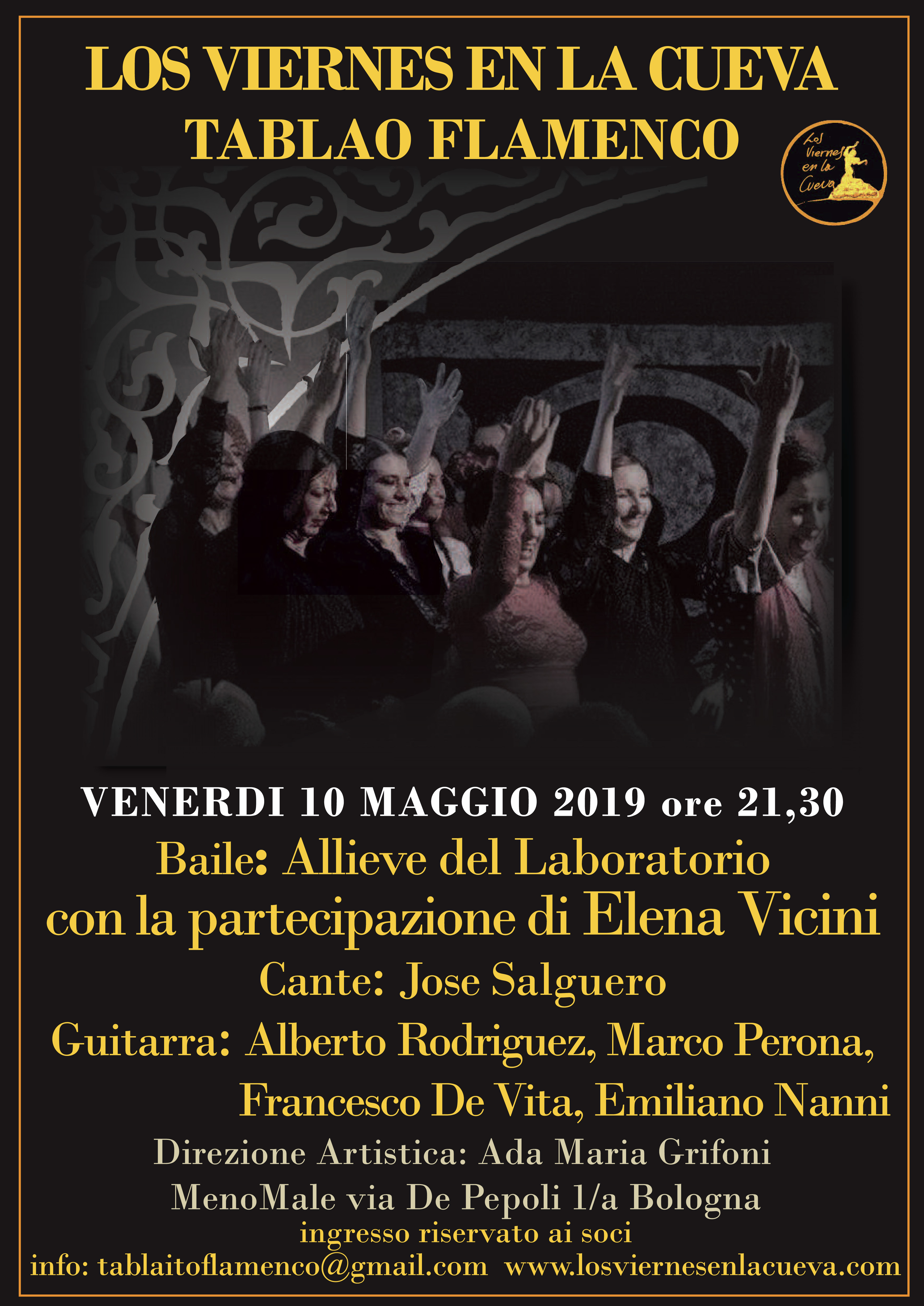 tablao flamenco bologna los viernesen lca cueva