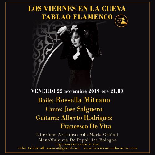 Tablao flamenco nel cuore di Bologna Los viernes en la cueva