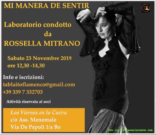 Tablao flamenco nel cuore di Bologna Los viernes en la cueva