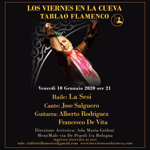 Tablao flamenco nel cuore di Bologna Los viernes en la cueva