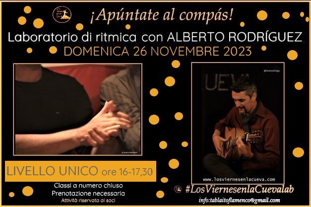 los viernes en la cueva, tablao, corsi di flamenco Bologna, Alberto Rodriguez,Ada Maria Grifoni, flamenco Bologna, corsi di flamenco Bologna, corsi di flamenco Bologna centro storico, flamenco Bologna centro storico, cante flamenco