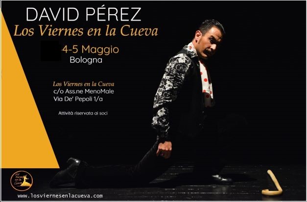 los viernes en la cueva, tablao, corsi di flamenco, Bologna,Ada Maria Grifoni, David Perez, corsi di flamenco bologna centro storico,flamenco bologna